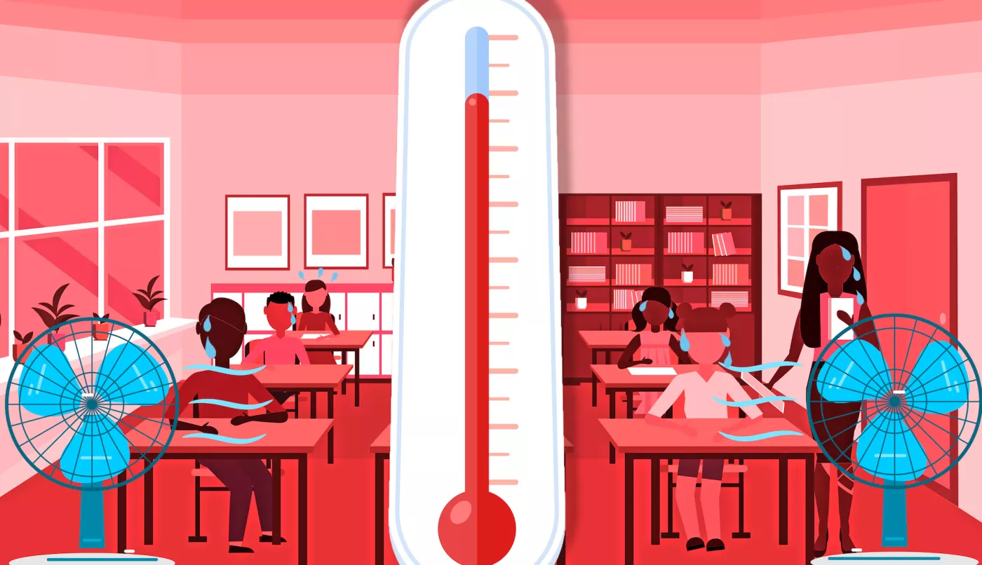hot classrooms air conditioning