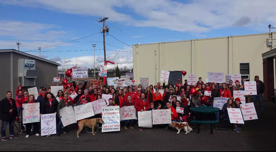 Oregon rally for class size