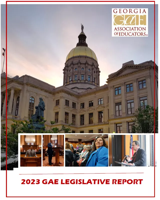 2023 GAE Legislative Report Cover